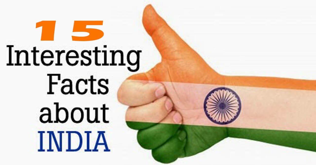top 15 facts of india